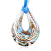 Blue And Brown Drops Pendant