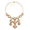 Golden Chain  Jewelry  Light Brown Crystal Party Ball Fashion  ... 