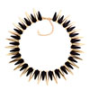 Fashion Party Ball Golden Chain Attractive Pendant Bubble Bib Statement Ne...