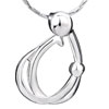Love Gift Mom Baby Pendant Necklace Love Mother 18"
