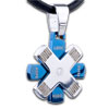 Hope Love Peace Cross Pendant