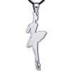 Ballerina Silhouette Pendant