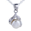 Alice  Pearl   Pendant  Sterling Silver