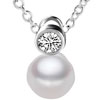 Dazzling Pearl  Pendant  Sterling Silver PD_GS68