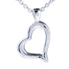Pendants - Simply Elegant Heart Pendant Sterling Silver
