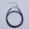 16 Inch Black Velvet Rope Necklace