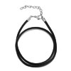 20 Inch Black Velvet Rope Necklace