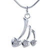 Cherry Bunch Silver Pendant Sterling