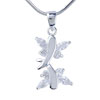 Twin Marquise  Dragonfly  Silver Pendant Sterling