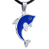 Blue Jumping Dolphin  Pendant 