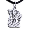 Only My Love  Boy  With Double Holes Stainless Steel Wedding Pendant