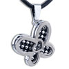 Butterfly Heart Pendant