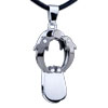 Dancing Couple Dolphin  Pendant 