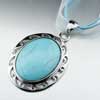 Pendants - Blue Oval Shape Pendant