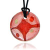 Red And Silver Pendant