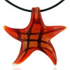 Red And Gold Star Pendant
