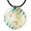 Round Ivory White Pendant