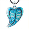 Bright Blue Heart Pendant