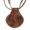 Multicolored Turquoise Glittered Pendant