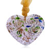 Pink  Heart   Murano   Glass   Pendant  PD_MU317_XML