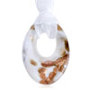  Pendants - Pearl White Oval Pendant