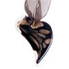 Fancy Black  Heart  Pendant