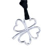 Four Leaf Clover Silver Pendant Sterling