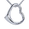  Silver   Heart  Pendant  Sterling  PD_PY19