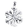 Sterling Silver  Snowflake  Pendant