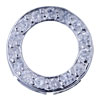  Circle  925 Sterling Silver  Pendant  PD_SL21_X04