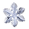 Snowflake  925 Sterling Silver Pendant PD_SL25
