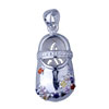 Dance Shoe 925 Sterling Silver Pendant