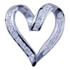 Romantic Heart 925 Sterling Silver Pendant