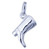 High Heal Shoe 925 Sterling Silver Pendant