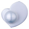 Pearl Studded Heart 925 Sterling Silver Pink Pendant