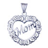 Mom 925 Sterling Silver Pendant