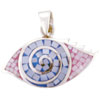 Mother Of Pearl Blue Pendant