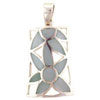 Mother Of Pearl Pale Blue Pendant
