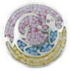 Mother Of Pearl Blue Mosaic Lizard Pendant