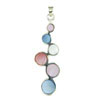 Mother Of Pearl Striation Pendant