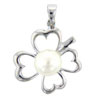 Fresh Water Pearl Clover Pendant