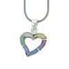 Mother Of Pearl Heart Shape Pendant