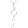 Curled Metalwork Pendant