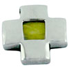 Small Cross And Bead  Pendant 