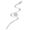 Thin Snake Stud Pendant