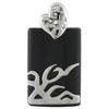 Faux Onyx Metalwork Pendant