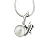 Sterling Silver Dolphins Pendant