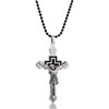 Jesus Cross Religion Stainless Steel Pendant