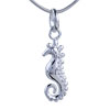  Silver  Seahorse Pendant Sterling