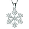 Christmas Gift April Birthstone Clear Diamond Accent Winter  ... 